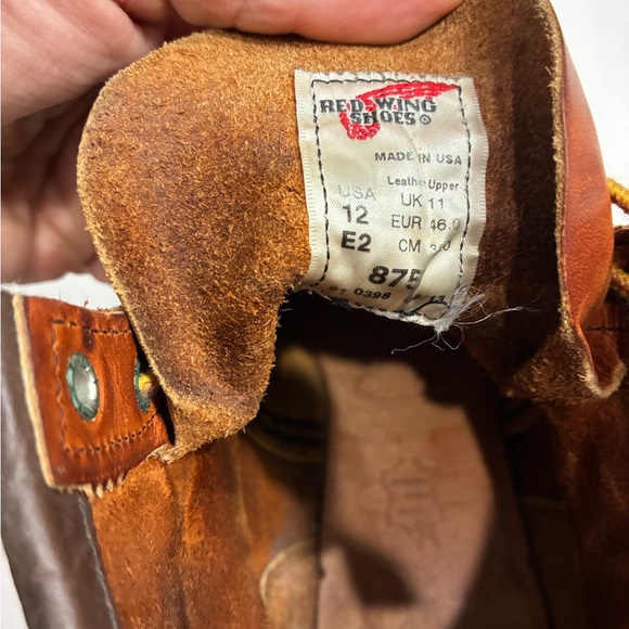 Red Wing Men's Heritage Moc Lug leather boots in Men’s size 12. - Picture 7 of 12